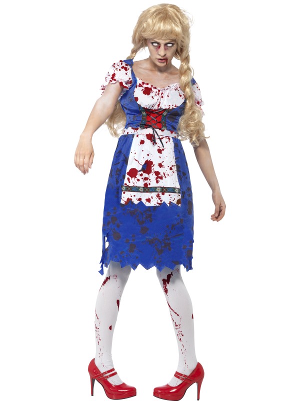 Zombie Bavarian Female Costume